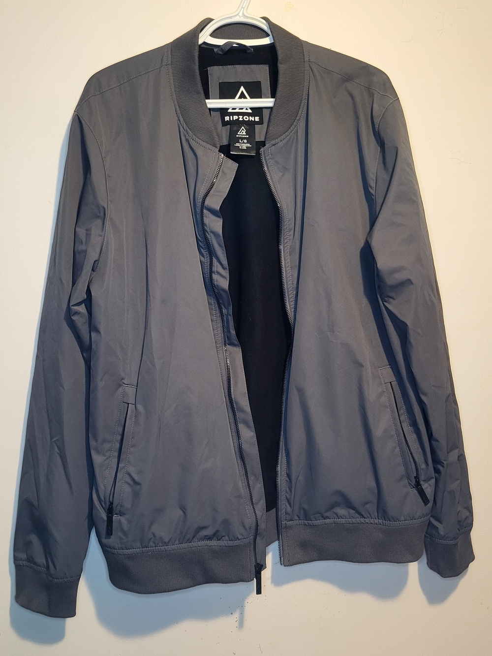 Ripzone Men's Gray Bomber Jacket
